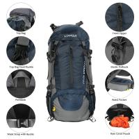 Mochila de Deportes al Aire Libre Impermeable de 50L Ideal para Senderismo, Montañismo, Expediciones de Camping y Viajes - details 14