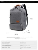 Mochila portátil para estudiantes de gran capacidad mochila portátil para hombres mochila de computadora multifuncional de tres piezas - details 7