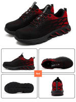 Zapatos de seguridad para el trabajo para hombre, calzado especial antipinchazos, antideslizante, para exteriores, para construcción - details 19