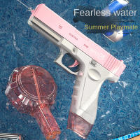 En verano las pistolas de agua para niños, juguetes eléctricos, agua de forma automática y continua - details 4