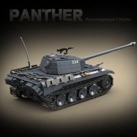 Panzerkampfwagen V Panther serie militar, bloques de construcción, juguete de ingeniería, tanque del ejército WW2 para niños y fanáticos militares - details 1