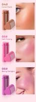 Colorete de corazón de 6 colores, palo de contorno Facial, acabado Facial, Mousse, colorete, lápiz labial 3 en 1 - details 11