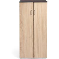 Librería de Dos Puertas Mueble auxiliar de madera 60cms de ancho, 32.5cms de profundidad, 124cms de alto Blanco - details 20