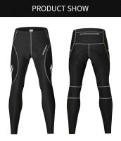 WOSAWE Pantalones de Ciclismo para Hombres Secado Rápido, Elástico, Transpirable, Cojín de Silicona, Listo para Uso al Aire Libre y en Carretera - details 15