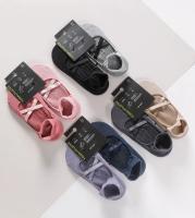 Calcetines de algodón transpirables y absorbentes para Yoga, medias antideslizantes de silicona para Pilates, Ballet y Fitness, 2 pares - details 32