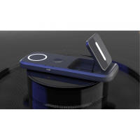 Cargador Inalambrico 3 en 1 de Viajar, Base de Carga Magsafe 15W Carga Rapida para iPhone 16 15 Pro MAX 14 13 12 y Apple Watch S - details 1