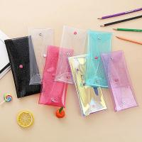 Bolsa de Maquillaje Láser Transparente Funda de Lápiz de Brillo para Chicas - details 0
