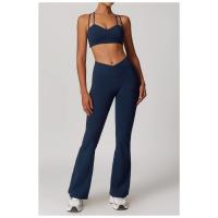 Sujetador deportivo con cordones para mujer de alto soporte, sujetador deportivo para Yoga y Fitness - details 7