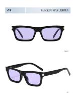 Gafas de sol cuadradas clásicas retro para mujer y hombre, gafas de sol con montura vintage de marca de lujo a la moda, gafas de sol modernas para mujer y hombre UV400 - details 13