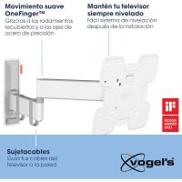 Giratorio TV Soporte Universal para Televisores de 19 a 43 Pulgadas Gira 180º Inclina 20º - details 3