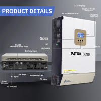 Inversor Paralelo DATOUBOSS 5000W Waveform Puro Sine 48V-240V Carga Múltiple de Dispositivos - details 6