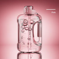 Botella de Agua Deportiva de Gran Capacidad Sin BPA, Portátil, con Pajita 1700ML/2500ML/3800ML - details 10
