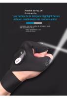 Guantes con Luces LED Recargables - Regalo Original para Hombre, Mujer, Padres, Navidad o San Valentín, Ajuste Perfecto - details 0