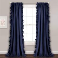 Cortinas de Estilo Princesa Nórdica con Flecos Decorativas en Color Sólido para Sala de Estar Dormitorio Material de Poliéster 100% Tema Romántico Cortinas Lavables de Largo 260cm y Más - details 33