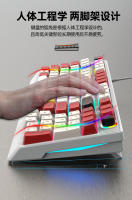 Teclado mecánico K98, eje azul, eje rojo, moldeo por inyección de dos colores con cable, periféricos de juego de teclas de sublimación térmica - details 11