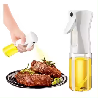Dispensador de aceite pulverizador, herramienta de cocina de plástico para asar barbacoa, hornear pan, ensaladas, material de cocina. - 1