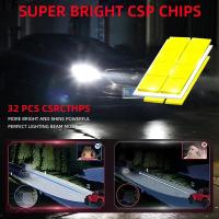Kit de Faros LED H7 LUCKZHE Luz de Nevado H11 Bombilla de Lámpara LED para Coche 20000LM 120W - details 1