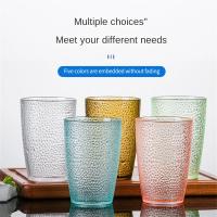 Vasos acrílicos reutilizables para beber, vasos de plástico irrompibles, aptos para lavavajillas, 270ML - details 1