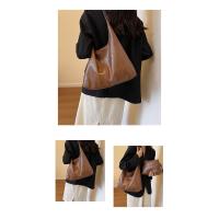 Bolso de hombro de cuero suave para niño y madre, bolso de mano de gran capacidad, viaje, moda, informal, Nuevo - details 5