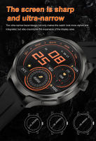 Reloj inteligente 1,85 pulgadas HD pantalla grande NFC Reloj inteligente hombres Bluetooth llamada presión arterial GPS al aire libre seguimiento deportivo Smarthwatch brújula esfera personalizada salud Smartwatch - details 6