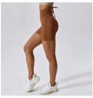 Shorts de Yoga de Cintura Alta Leggings de Fitness sin Costuras para Mujer - details 47