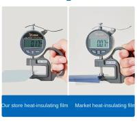 Película de vidrio para casa Pegatinas de ventana a prueba de sol Película aislante anti-ultravioleta Privacidad uno-direccional Instalación estática Enmaterial Poliethileno terofosfato (PET) - details 2