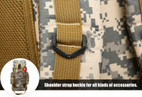Mochila de senderismo de 80L, bolsa impermeable al aire libre, estilo táctico militar, multifuncional para acampar y montar - details 9
