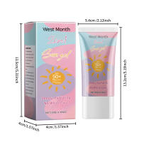 Gel solar resistente a los rayos UV, amplio espectro, antiluz solar, protección solar alta, hidratante, de larga duración, para deportes al aire libre, protector solar SPF50 - details 0