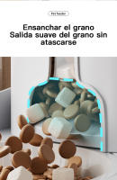 Alimentador Automático de Mascotas Bol para Alimentación de Gatos y Perros de Plástico Transparente - details 7