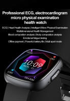 Relojes inteligentes hombre mujer Bluetooth deporte ritmo cardíaco presión arterial reloj - details 0