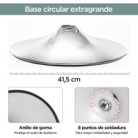 Juego de 2 Taburetes de Bar de Metal Industrial Altura Ajustable 89-111 cm - details 5