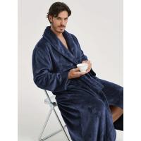 Albornoz de baño para hombre con Bolsillo y Cinturón , ropa de dormir suave y acogedora - details 10