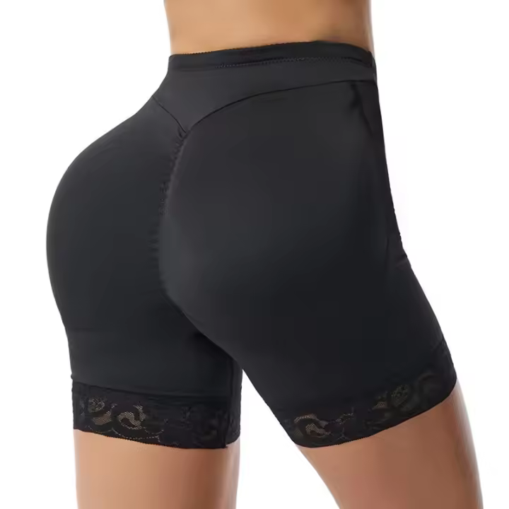 Almohadillas gruesas, bragas potenciadoras de cadera, calzoncillos acolchados para glúteos, moldeador de cuerpo, ropa moldeadora de reloj de arena grande Sexy, bragas de corsé de culo falso - 1