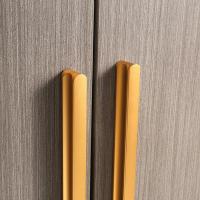 Instalación en forma de barra sólida, decoración creativa de aleación de aluminio para armario, manijas de puertas, perillas de cajón, tiradores de cajón, herrajes para muebles - details 4