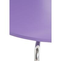 Conferencia con Asiento De Madera I 2 Sillas De Cocina con Base De Metal I Color:, Color:Violeta - details 5