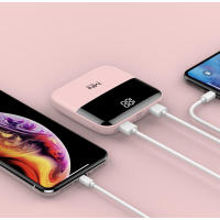 Fuente de alimentación móvil portátil de gran capacidad para avión de carga rápida Digital Mini 2W mAh - details 2