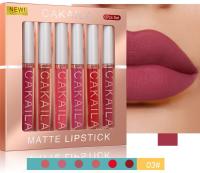 Juego de brillo de Labios mate de 6 piezas, Barras de Labios Antiadherentes, Resistentes al Agua y de Larga Duración - details 9