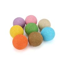 Juguete para gato con cuerda de papel de 10cm, juguete interactivo para morder, juguetes para rascar, rascador para gatos divertido, suministros para mascotas - details 2