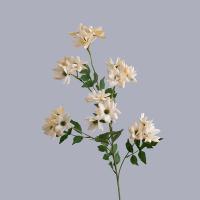 Flores de jazmín artificiales elegantes, tacto Real, simulación de seda hecha a mano, hermosa flor falsa, decoración de jardín - details 1