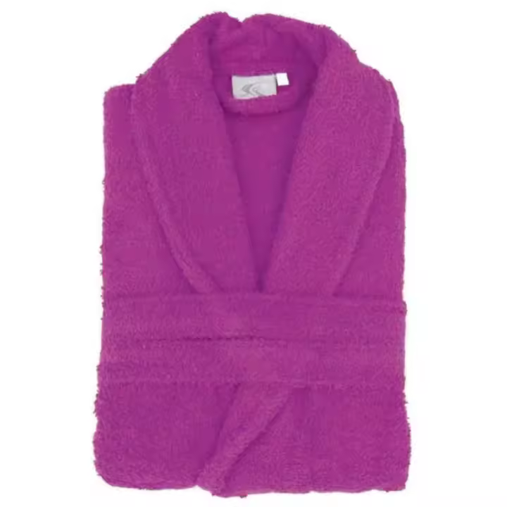 Albornoz de Baño 100% Algodón 420gr. Sin Capucha, Extrasuave y absorbente. Varios colores. Ducha, Baño. - 1