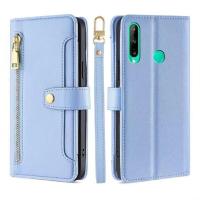 Funda de cuero magnética multifuncional para Huawei Y7P, Honor 9C, cuerda protectora para colgar, moda - details 12