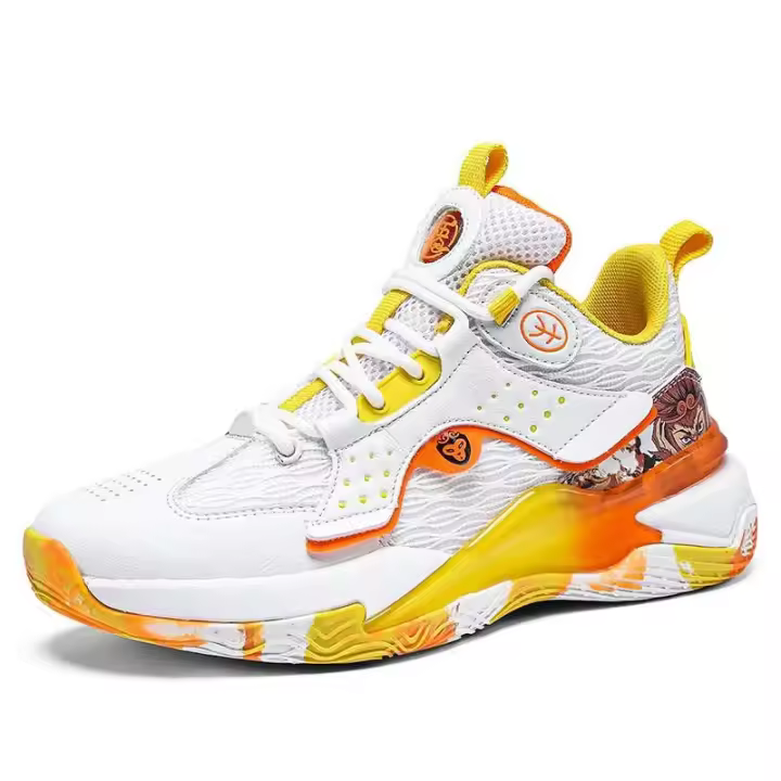 Zapatos deportivos casuales de moda blancos y azules de alta calidad, nuevos zapatos de baloncesto para correr para hombres - 1