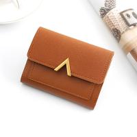 Cartera corta de cuero Vintage para mujer, tarjetero pequeño, monedero de moda para mujer - details 7