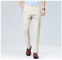 Pantalones informales elásticos para hombre, pantalones de traje de negocios, pantalones de vestir transpirables para primavera y verano, pantalones de trabajo de longitud completa para hombre - details 30