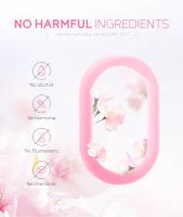 LAIKOU Sakura Kit de Cuidado de la Piel de 4 Piezas Limpiador Facial, Crema para los Ojos, Esencia de Rejuvenección, Aceite Nutritivo Herramientas de Cuidado de la Piel Facial - details 12