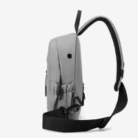 Bolso de pecho informal para hombre, mochila de nailon impermeable para ir al trabajo, bolso cruzado multifuncional de gran capacidad para hombre - details 12