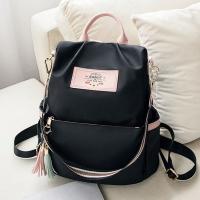 Nueva Mochila De Hombro Para Mujer De Alta Calidad Gran Capacidad De Oxford Saco Tote Color Mochila De Mujer Tipo De Mochila Suave Con Bolsillo Interior Para Teléfono Móvil Y Cierre De Cremallera - details 5