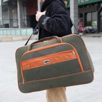 Bolso de viaje de lona plegable multifuncional, ligero, de gran capacidad, bolso cruzado para mudanza, casa, viaje de negocios - details 4