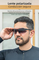 RockBros-Gafas de sol polarizadas de ciclismo, gafas para bicicleta de montaña y carrera, 5 lentes de protección, para hombre - details 13