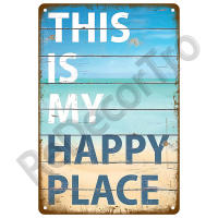 Placa decorativa de hierro para decoración de pared del hogar, placa de hojalata para Bar, playa, casa, Surf, Club, arte de verano - details 4